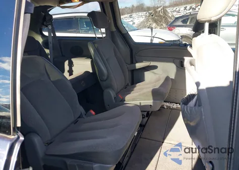 2007 Dodge Grand Caravan Sxt из США, поврежденный, VIN 2D4GP44L37R281106